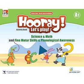 Hooray Let's Play A1 Science & Math and Fine Motor Skills-Phonological Awareness Activity Book - ED