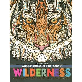 Sách Tô Màu Người Lớn - ĐỘNG VẬT HOANG DÃ: Tô Màu Cho Cuộc Sống Bình Yên Và Thư Giãn (Adult Colouring Book -Wilderness: Colouring For Peace And Relaxation) - 