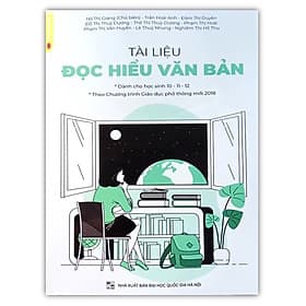 Combo 2 cuốn Tài Liệu đọc hiểu ngữ văn - luyện tập phát triển năng lực đọc hiểu và năng lực việt