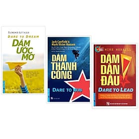 Combo Dám ước mơ + Dám thành công + Dám dẫn đầu Bản Quyền - Thành Đàm