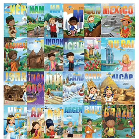 Vòng Quanh Thế Giới - Combo 37 Tập - Nhà xuất bản Larousse