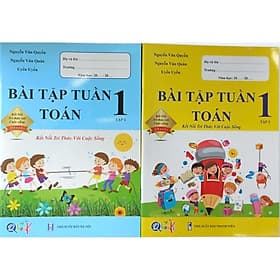 Combo Bài Tập Tuần Toán lớp 1 (Kết nối tri thức với cuộc sống) - Tri Thức