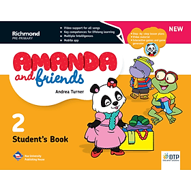New Amanda & Friends Student's Book Level 2 with Sticker & Pop out - ED