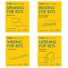 Combo Collins For IELTS – 2nd Edition: Writing, Reading, Listening, Speaking (Kèm file MP3) - Trí