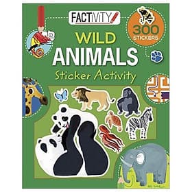 Factivity Balloon Stickers - Wild Animals - Nam Phương