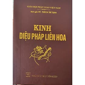 Kinh Diệu Pháp Liên Hoa bìa cứng - Văn
