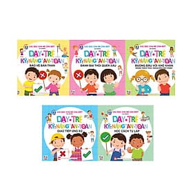 Combo Dạy Trẻ Kỹ Năng An Toàn _VT - Việt Thư