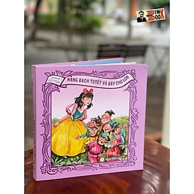 (bìa cứng) NÀNG BẠCH TUYẾT VÀ 7 CHÚ LÙN - Truyện cổ Grimm - TrươngPhuongBooks
