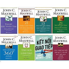 Combo 8 Cuốn Sách Hay Về Lãnh Đạo Của John C. Maxwell - Làn