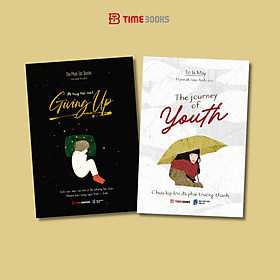 Combo 3 cuốn sách song ngữ Việt - Anh Journey Of Being Yourself + A Hug For Not Giving Up + The Journey Of Youth - An