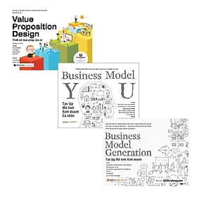 Combo Sách Kinh Doanh: Thiết Kế Giải Pháp Giá Trị + Tạo Lập Mô Hình Kinh Doanh + Tạo Lập Mô Hình Kinh Doanh - Cá Nhân - Do