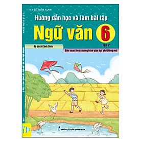 Sách - Combo 2 Cuốn Hướng Dẫn Học Và Làm Bài Tập Ngữ Văn 6 - Biên soạn theo CT GDPT mới - Cánh Diều - ndbooks - Thanh Lê