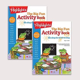 Sách Bigfun Activity Book Pre, Dành cho trẻ từ 2 đến 4 tuổi - Châu Sa