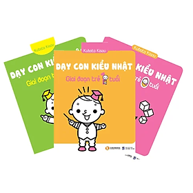 Sách Bộ 3 cuốn Dạy con kiểu nhật (tái bản) - Kubota Kisou