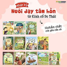 Nhật Ký Nuôi Dạy Tâm Hồn Từ Kinh Cổ Do Thái: 12 Phẩm Chất Con Yêu Cần Có - Sách Nuôi Dạy Con - Nha Nha