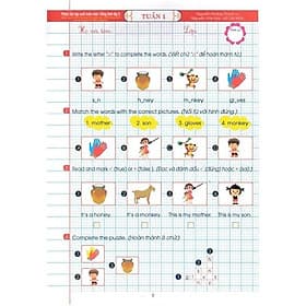 Phiếu Bài Tập Cuối Tuần Môn Tiếng Anh Lớp 2 - Theo Chương Trình Giáo Dục Phổ Thông Mới - Hồng Ân - An