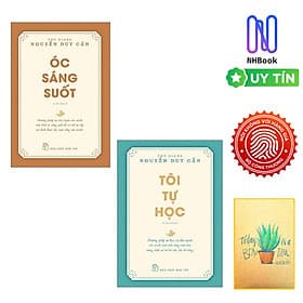 Combo Tôi Tự Học và Óc Sáng Suốt ( Tặng Kèm Sổ Tay ) - Thu Giang - Nguyễn Duy Cần
