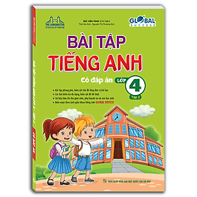 Sách GLOBAL SUCCESS - Bài tập tiếng anh lớp 4 tập 2 (Có đáp án) - Minh Minh