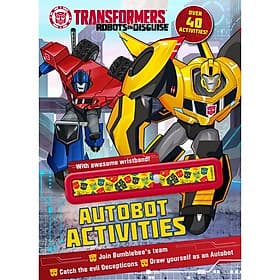 Sách Transformers Robots in Disguise Autobot Activities
