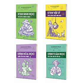 Sách STEM Dành Cho Học Sinh - Phát Triển Tư Duy Logic, Khám Phá Khoa Học - Khoa