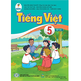 Sách giáo khoa Tiếng Việt 5- Tập hai- Cánh Diều (Kèm Nilon bọc Sách) - Việt Hà