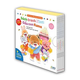 Dtpbooks - Trọn bộ sách tranh ehon Gấu con Kuma - Những chuyện nhỏ hàng ngày - Chuyện