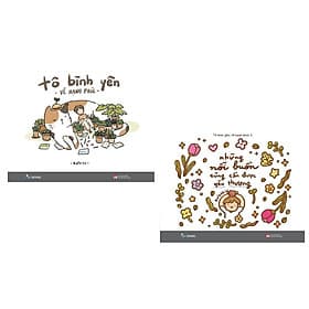 Combo: Tô Bình Yên Vẽ Hạnh Phúc + Những Nỗi Buồn Cũng Cần Được Yêu Thương - AZ Việt Nam