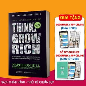 5 nguyên tắc vàng nghĩ giàu làm giàu - Đánh thức khao khát làm giàu trong bạn_ think grow rich _ sách_ Sách hay mỗi ngày - Nguyên