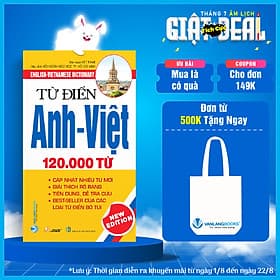 Từ Điển Anh Việt 120.000 Từ - Vanlangbooks - Việt Anh