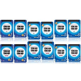 Sách Trọn Bộ Tiếng Hàn tổng hợp dành cho người Việt Nam ( Giáo trình sơ cấp 1 , sơ cấp 2 , sơ cấp 3 , sơ cấp 4 , sơ cấp 5 , sơ cấp 6 và sách bài tập ) ( trọn bộ 12 cuốn bản 2 màu ) nt - Việt Hà