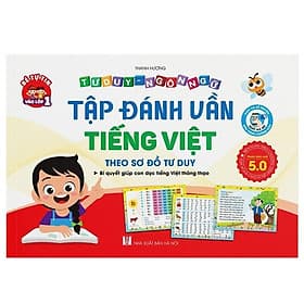 Tư Duy Ngôn Ngữ - Tập Đánh Vần Tiếng Việt - Theo Sơ Đồ Tư Duy - Theo Theobald
