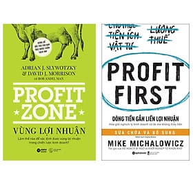 Combo Sách Để Tối Đa Hóa Hiệu Quả Kinh Doanh : Profit Zone - Vùng Lợi Nhuận + Dòng Tiền Gắn Liền Lợi Nhuận - Vũ
