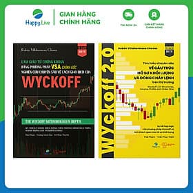 Bộ sách giao dịch theo Wyckoff - Làm giàu từ chứng khoán bằng phương pháp VSA chính gốc - Happy Live - Phương Phương