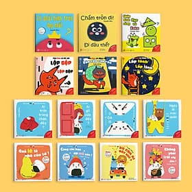 Full 14 cuốn sách Ehon Nhật Bản cho bé 0-6 tuổi phát triển toàn diện - Trí