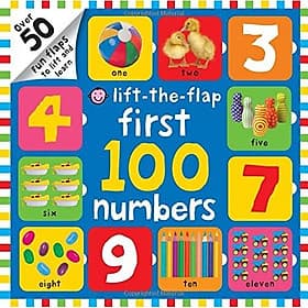 First 100 Numbers Lift-The-Flap: Over 50 Fun Flaps to Lift and Learn - Nam Phương