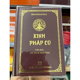 Kinh Pháp Cú - Khổ 8x11cm - Bìa da bọc plastic - Tổ In ấn và Phát hành kinh sách