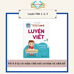 Luyện viết - Hành trang cho bé tự tin vào lớp 1 - Việt Hà