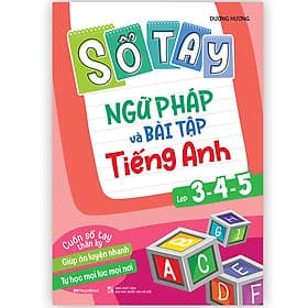Sách Sổ tay ngữ pháp và bài tập tiếng Anh lớp 3,4,5 - Nha Nha