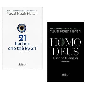 Combo Sách Hay: Homo Deus-Lược Sử Tương Lai + 21 Bài Học Cho Thế Kỷ 21 - (Sách Bán Chạy / Tặng Kèm Postcard Greenlife) - Nhã Nam