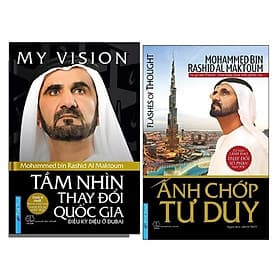Combo 2 Cuốn: My Vision - Tầm Nhìn Thay Đổi Quốc Gia + Ánh Chớp Tư Duy - Gia Việt