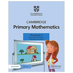 Sách ngoại văn: Cambridge Primary Mathematics - Workbook 6 With Digital Access (1 Year) (2nd Edition) - ED