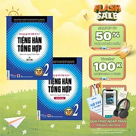 Sách Tiếng Hàn Tổng Hợp Dành Cho Người Việt Nam sơ cấp 2 bài học + bài tập ( đen trắng ) Mcbooks - Việt Hà