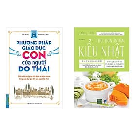 Combo 2Q Nuôi Con: Phương Pháp Giáo Dục Con Của Người Do Thái + Thực Đơn Ăn Dặm Kiểu Nhật - Phương Phương