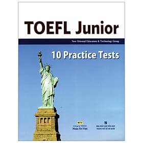 Sách TOEFL Junior - 10 Practice Tests (Kèm CD) - Trí