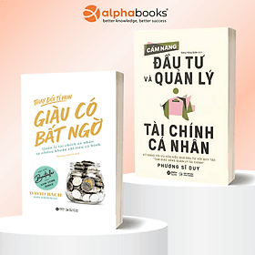 Combo 2 Cuốn: Thay Đổi Tí Hon - Giàu Có Bất Ngờ + Cẩm Nang Đầu Tư Và Quản Lý Tài Chính Cá Nhân - Alpha Books