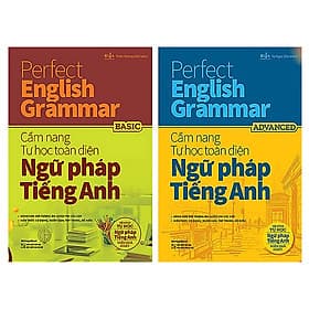 Combo 2 Cuốn Perfect English Grammar - Cẩm Nang Tự Học Toàn Diện Ngữ Pháp Tiếng Anh: Basic & Advanced - 
