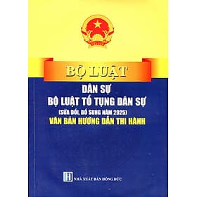 Sách Bộ Luật Dân Sự - Bộ Luật Tố Tụng Dân Sự - Nha Nha