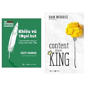 Combo Nghệ Thuật Bán Hàng: Khiêu Vũ Với Ngòi Bút + Content Đúng Là King - Vũ