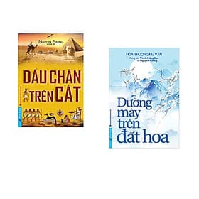 Combo 2 cuốn sách: Dấu Chân Trên Cát + Đường Mây Trên Đất Hoa - Chà