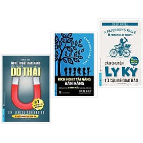 Combo Nghệ Thuật Bán Hàng Của Người Do Thái + Kích Hoạt Tài Năng Bán Hàng + Câu Chuyện Ly Kỳ Từ Cậu Bé Giao Báo - Thái Vi